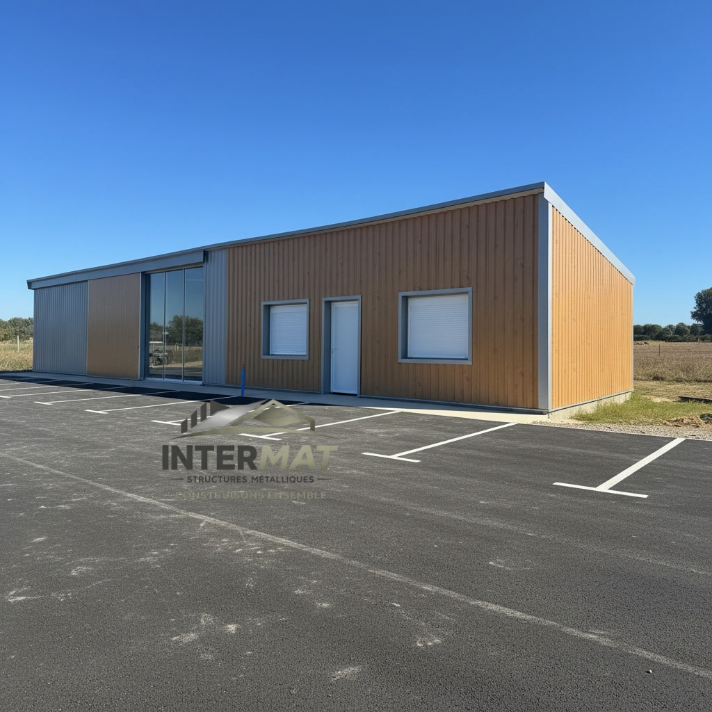 Réalisation de structure métallique INTERMAT